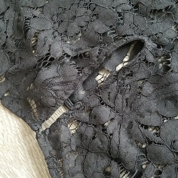 Black Lace Blouse - S - Picture 6 of 6